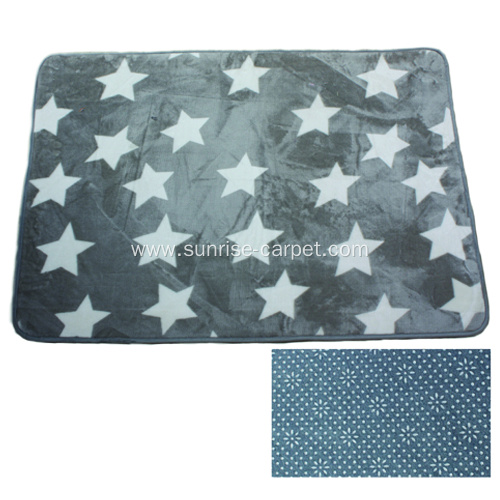 Bath Mat with Patterns or Plain Color